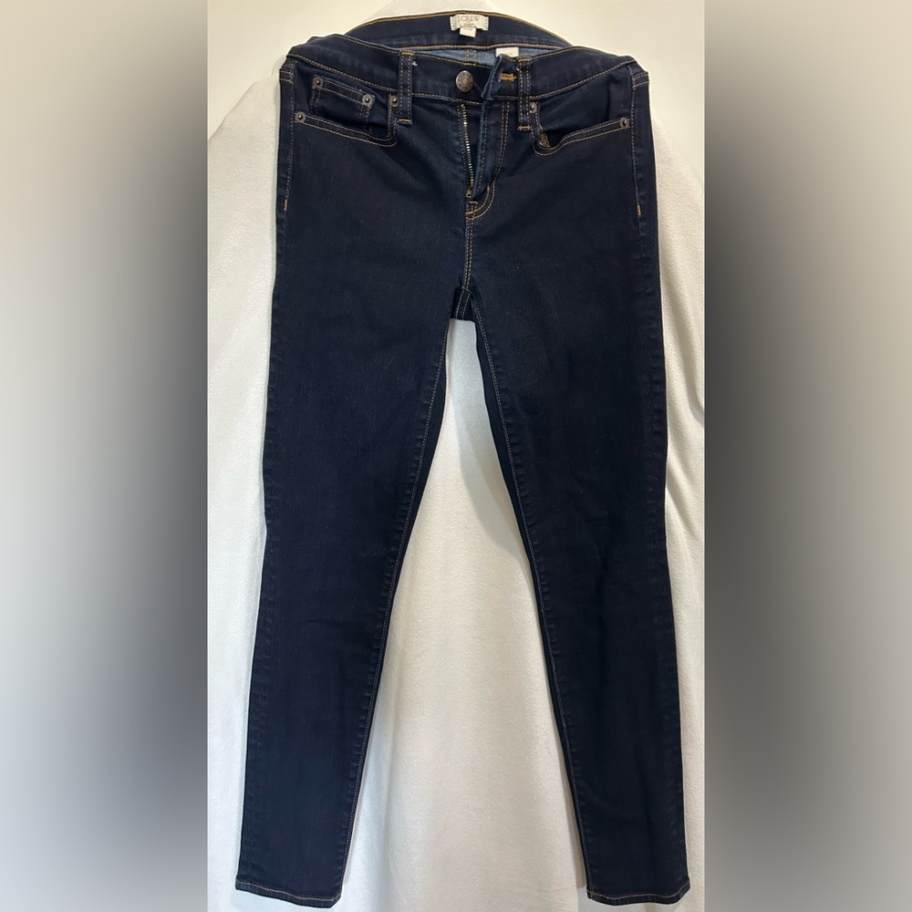 J. Crew Stretch Dark Blue Jeans
